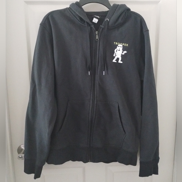 Amazon Essentials Other - Amazon Essentials Star Wars Trooper Black Full Zip Jacket Size L